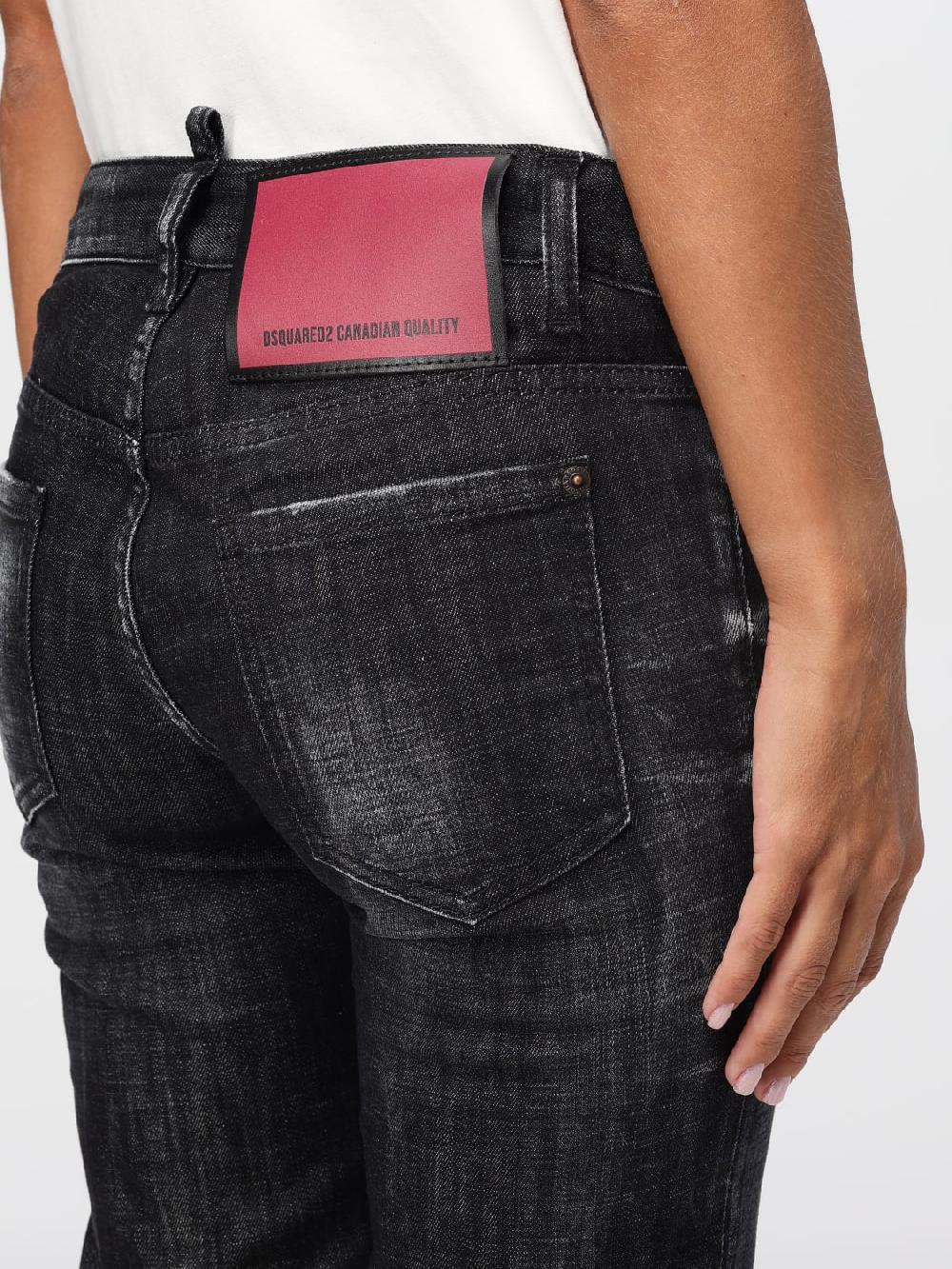 Giglio Jeans Dsquared2 In Denim Di Cotone