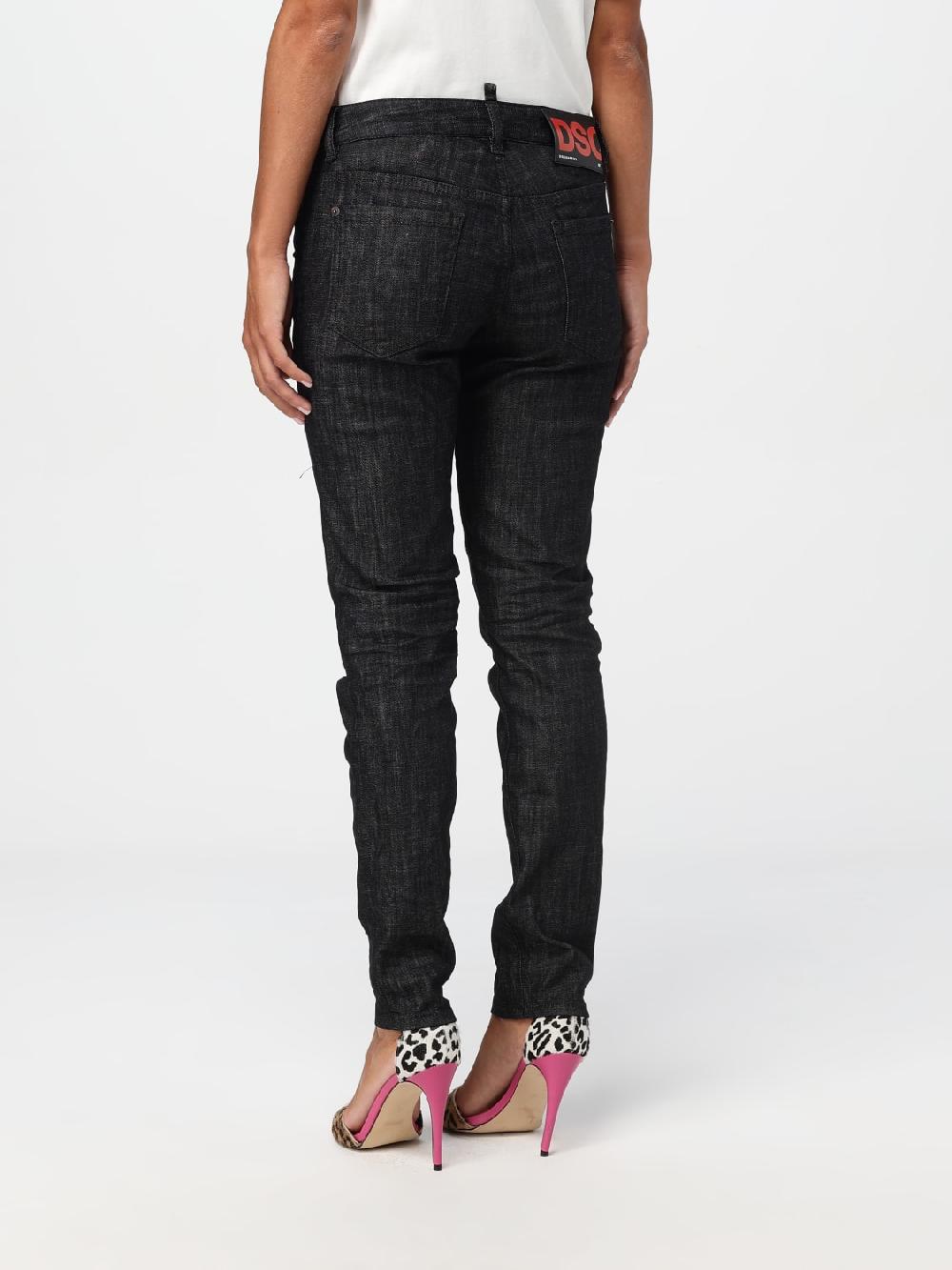 Giglio Jeans Dsquared2 In Denim Di Cotone
