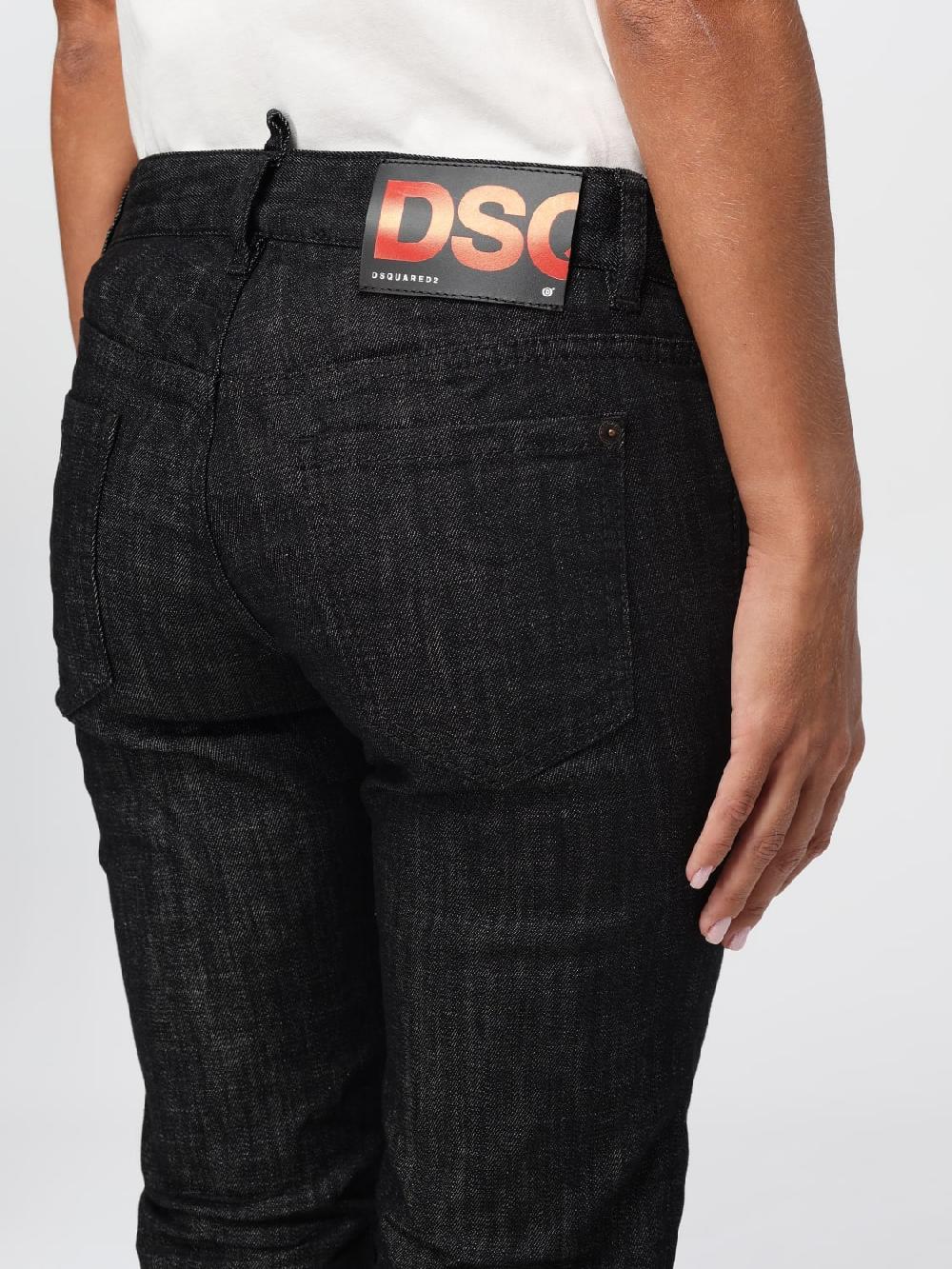 Giglio Jeans Dsquared2 In Denim Di Cotone