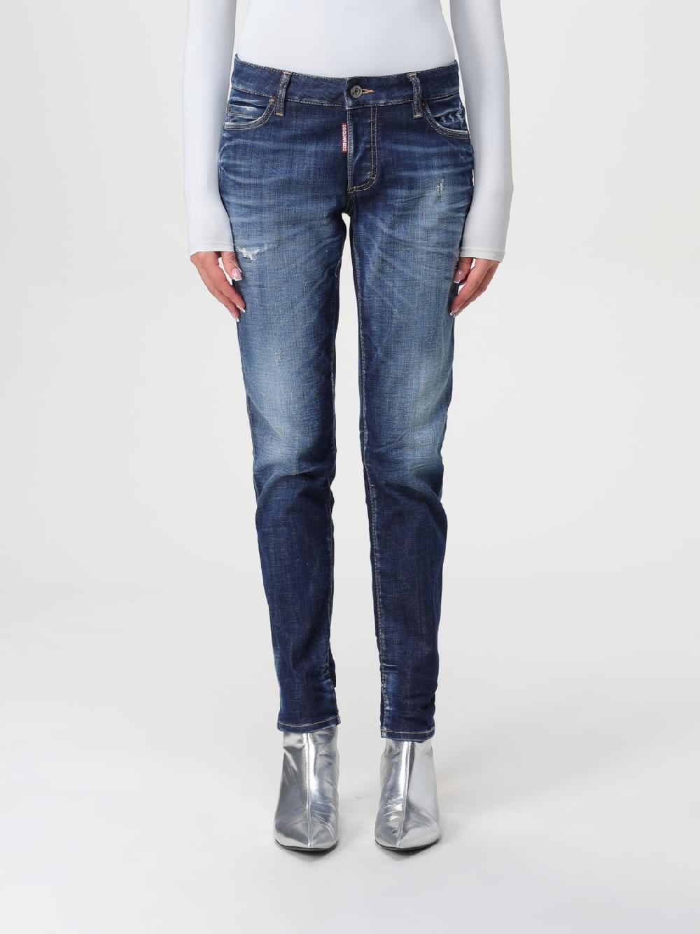 Giglio Jeans Dsquared2 in denim di cotone