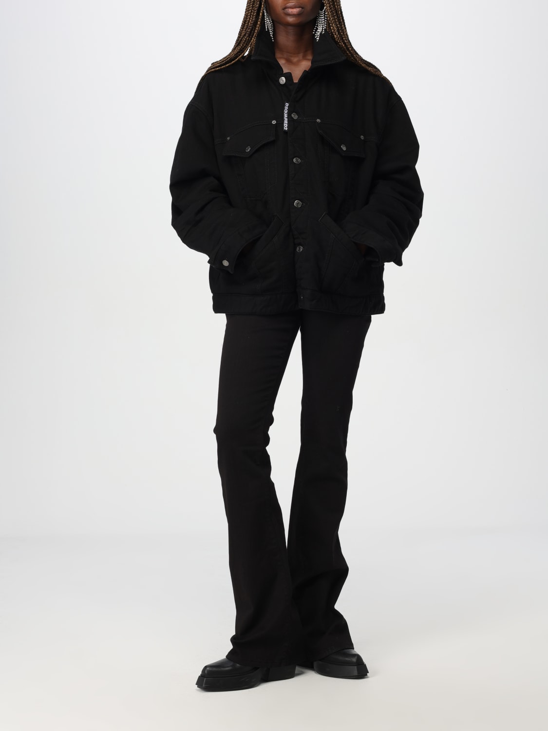 Giglio Jeans Dsquared2 In Denim Di Cotone