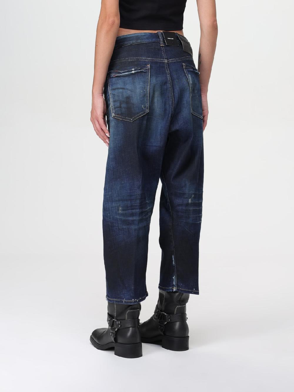Giglio Jeans Dsquared2 In Denim Di Cotone