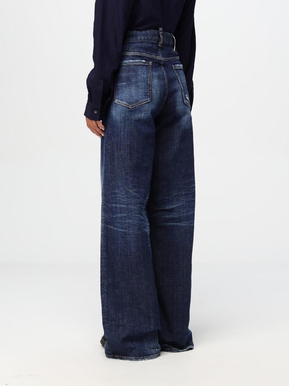 Giglio Jeans Dsquared2 In Denim Di Cotone