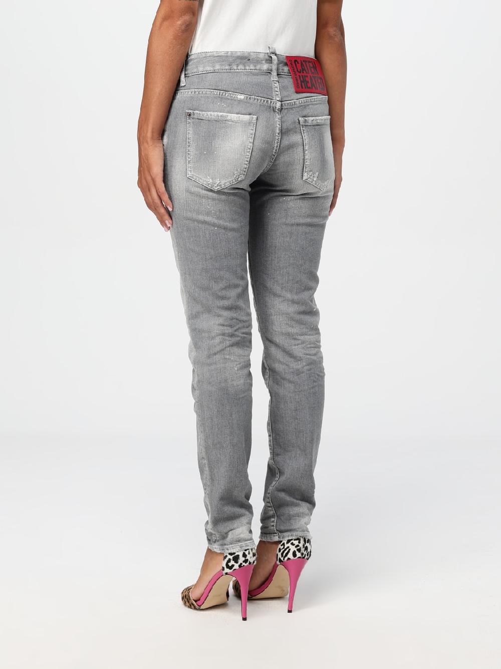 Giglio Jeans Dsquared2 In Denim Di Cotone