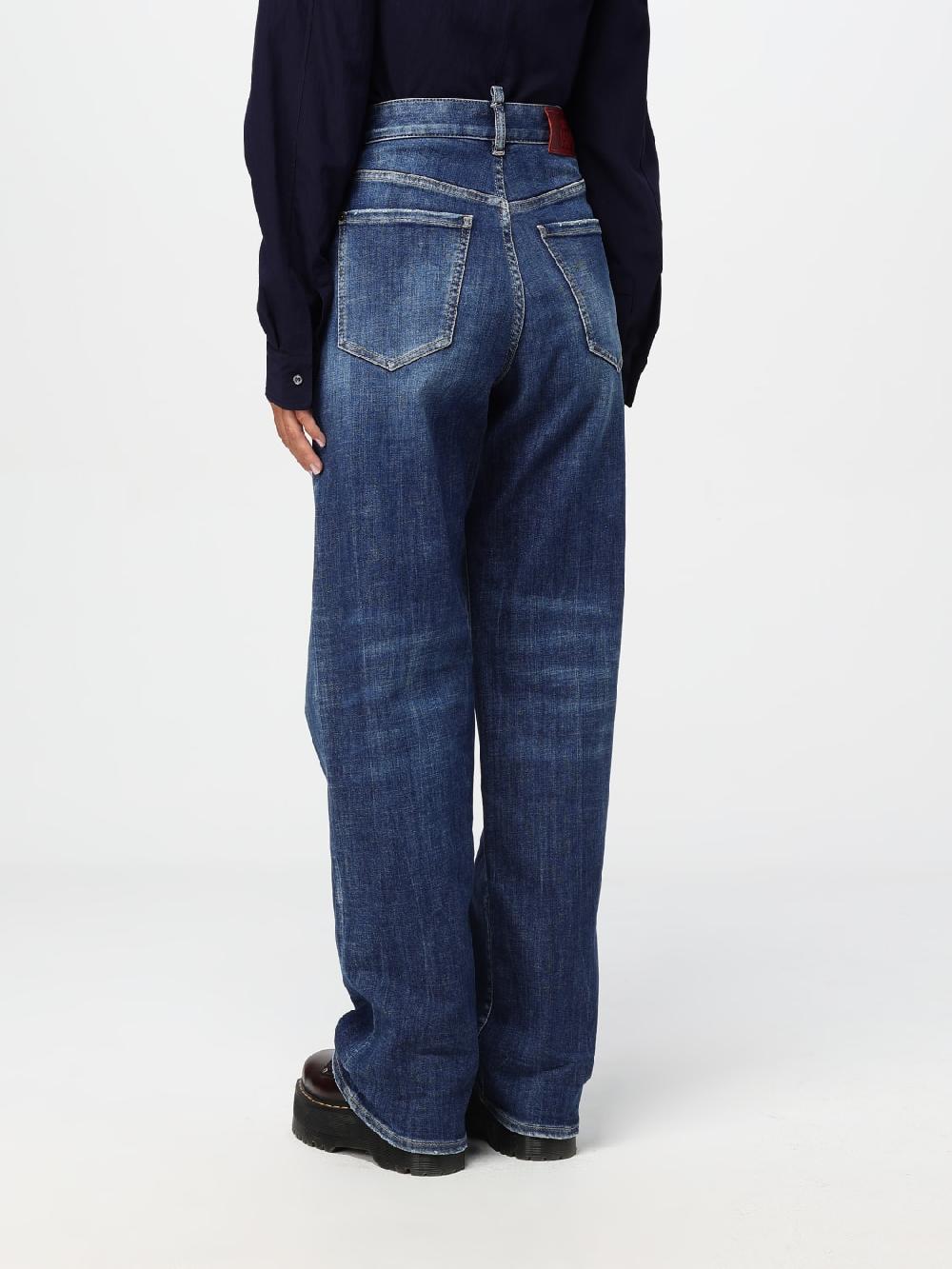 Giglio Jeans Dsquared2 In Denim Di Cotone