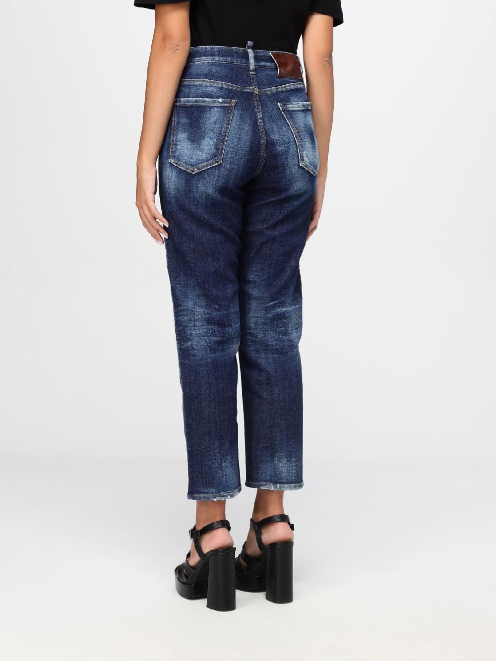 Giglio Jeans Dsquared2 In Denim Di Cotone