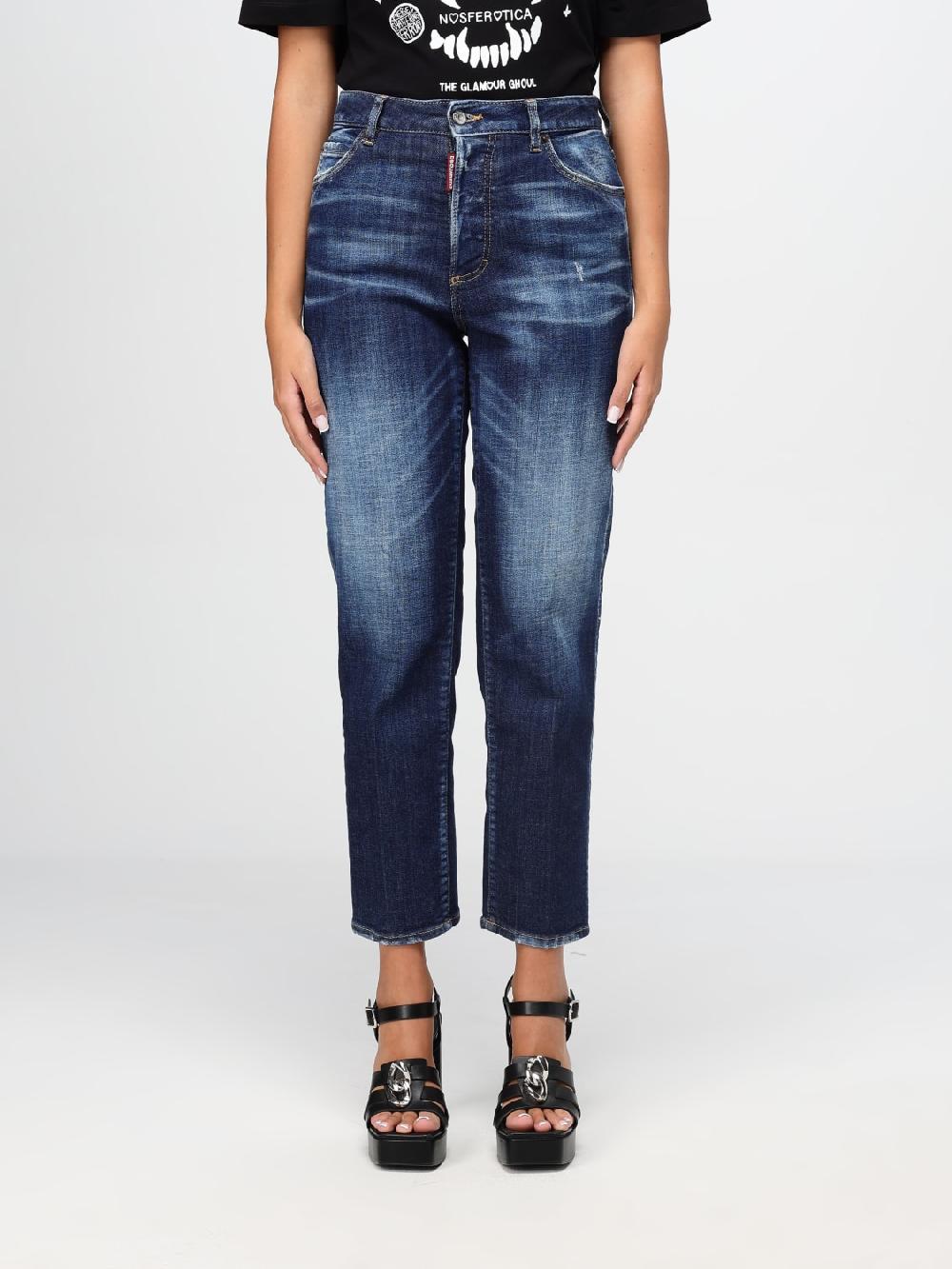Giglio Jeans Dsquared2 in denim di cotone