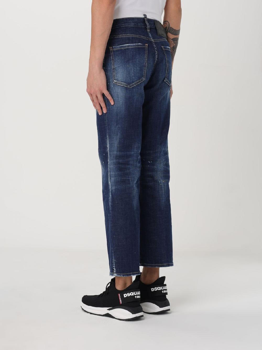 Giglio Jeans Dsquared2 In Denim Di Cotone Used