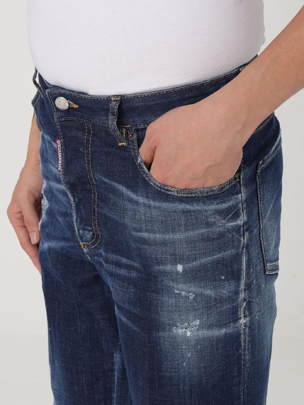 Giglio Jeans Dsquared2 In Denim Di Cotone Used