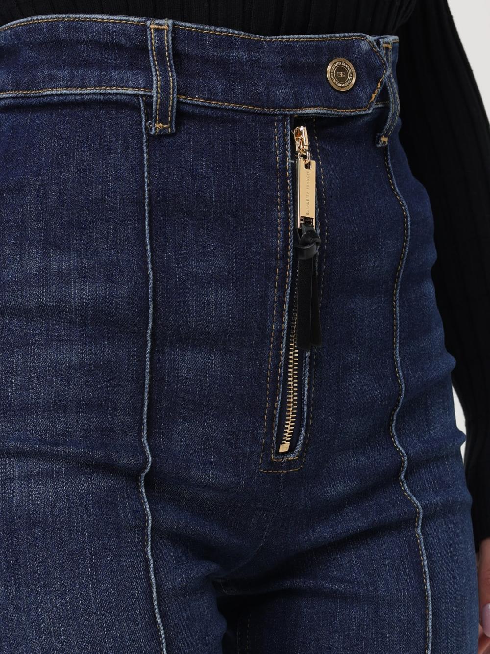 Giglio Jeans Elisabetta Franchi In Denim Di Cotone