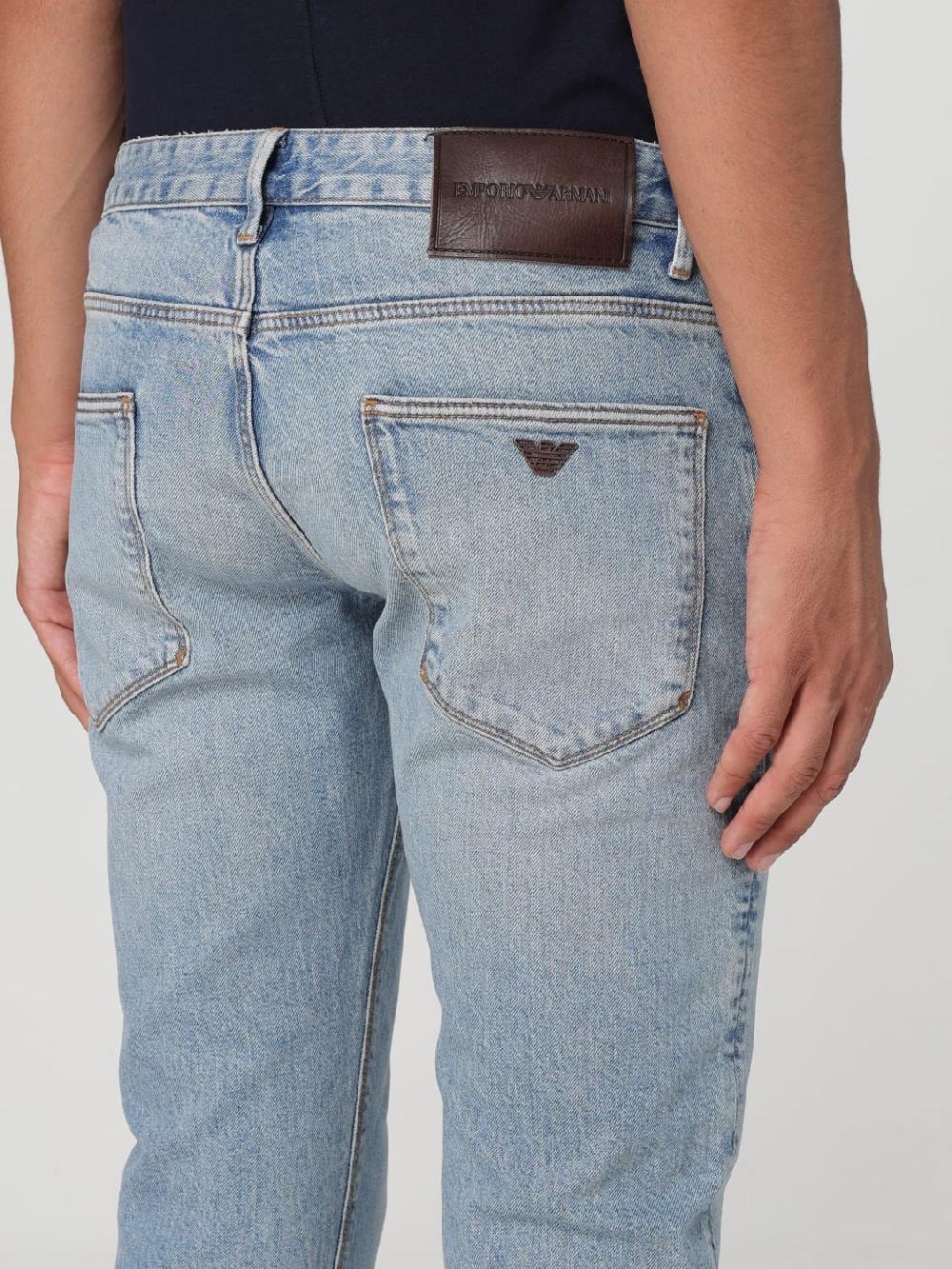 Giglio Jeans Emporio Armani In Denim Di Cotone