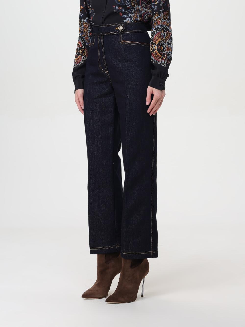 Giglio Jeans Etro In Denim Di Cotone