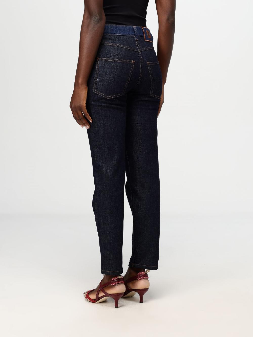 Giglio Jeans Fendi In Denim Di Cotone