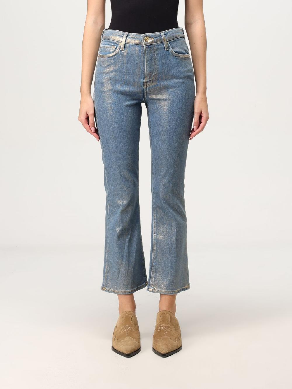 Giglio Jeans Frame in denim lamè