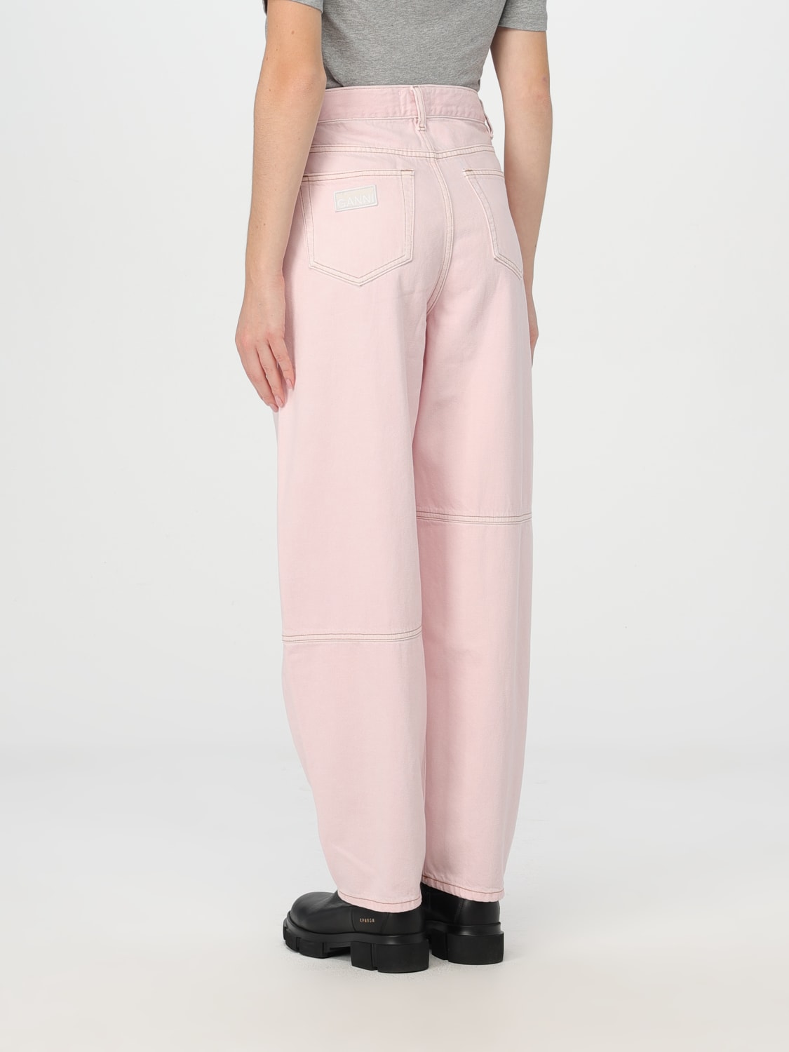 Giglio Jeans Ganni In Denim Di Cotone