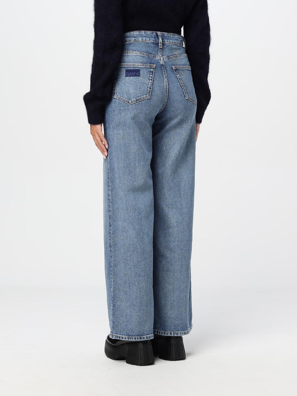 Giglio Jeans Ganni In Denim Di Cotone