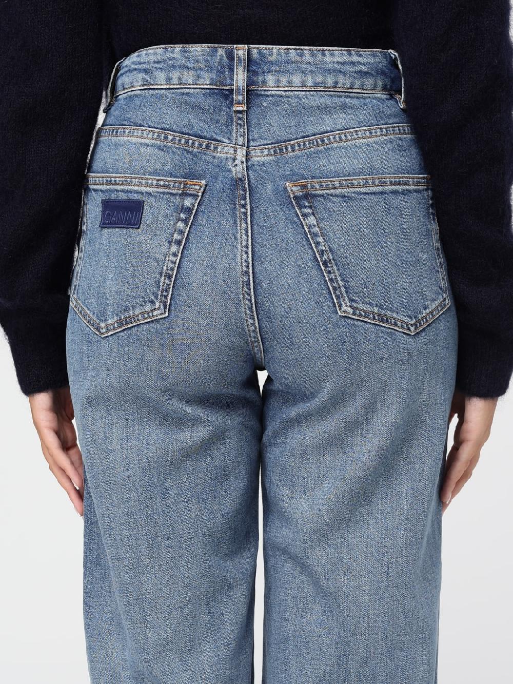 Giglio Jeans Ganni In Denim Di Cotone