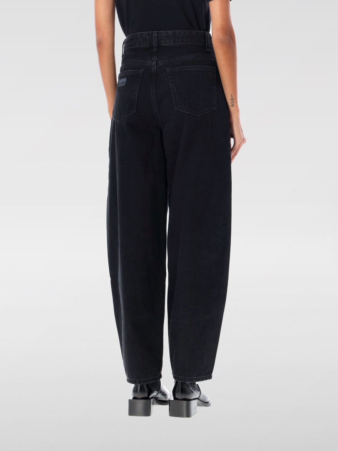 Giglio Jeans Ganni In Denim Di Cotone Organico