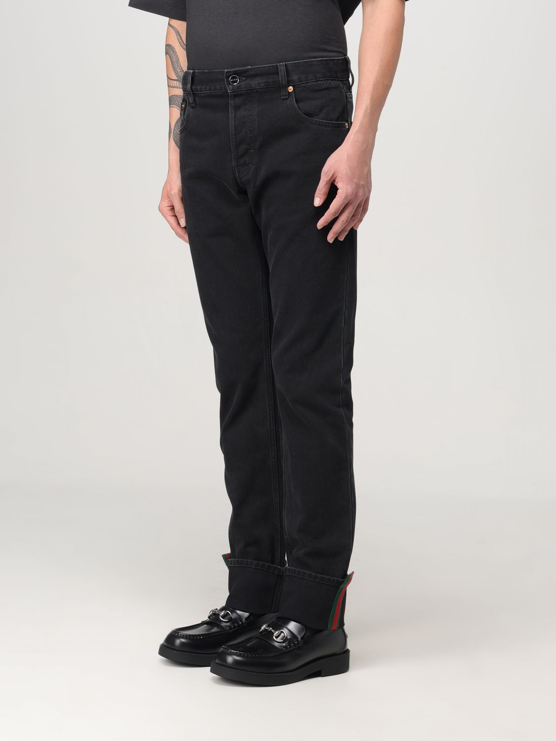 Giglio Jeans Gucci In Denim Di Cotone