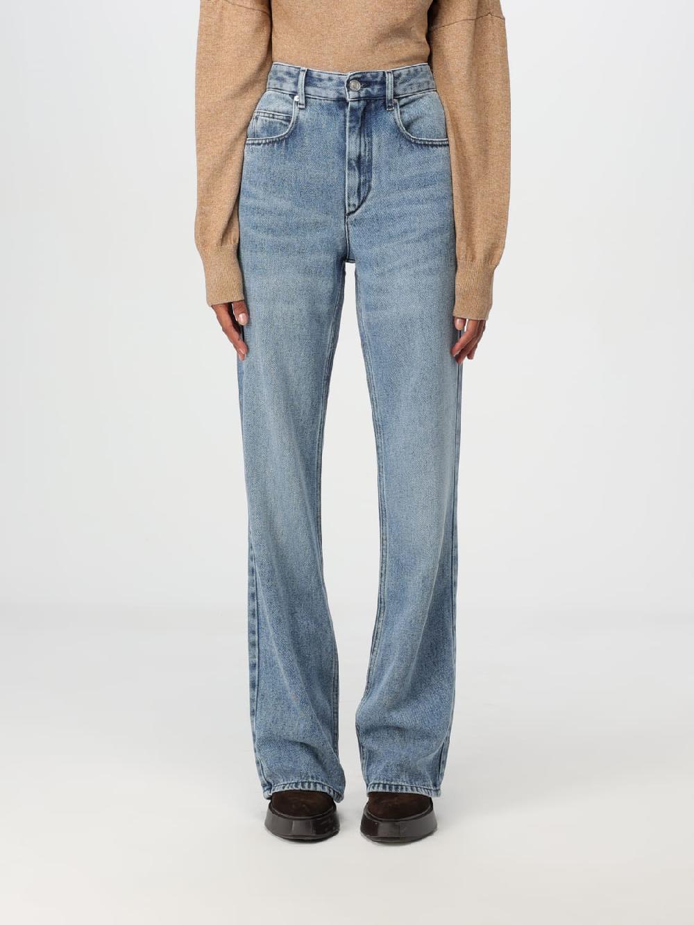 Giglio Jeans Isabel Marant in denim di cotone