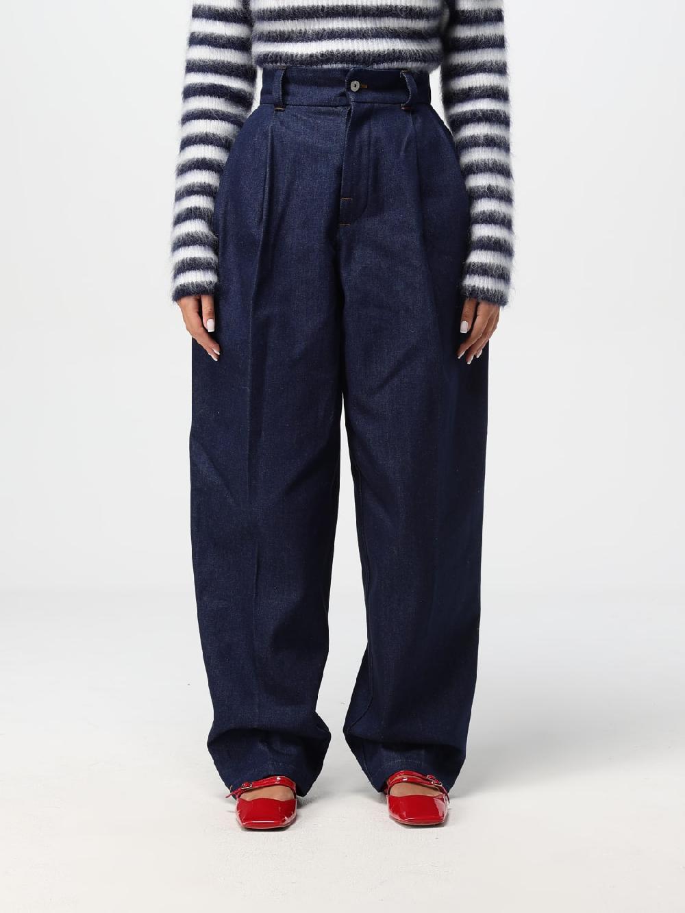 Giglio Jeans Jacquemus in denim di cotone