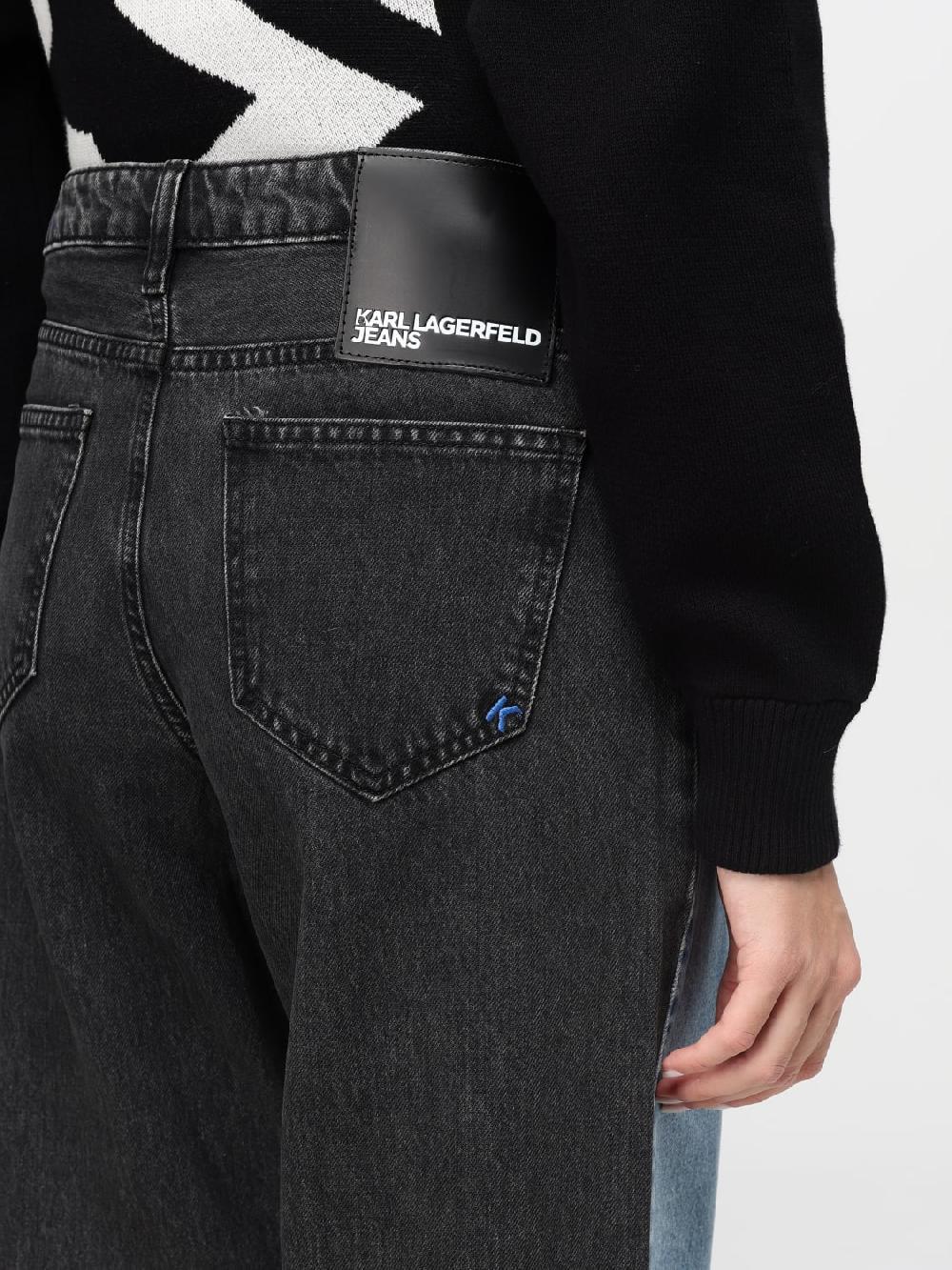 Giglio Jeans Karl Lagerfeld In Denim Bicolor