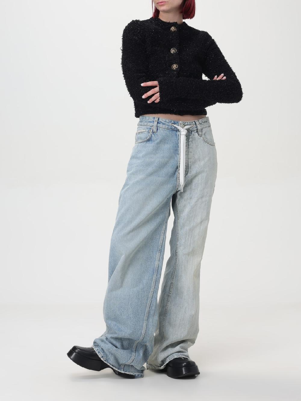 Giglio Jeans Largo Con Coulisse Balenciaga