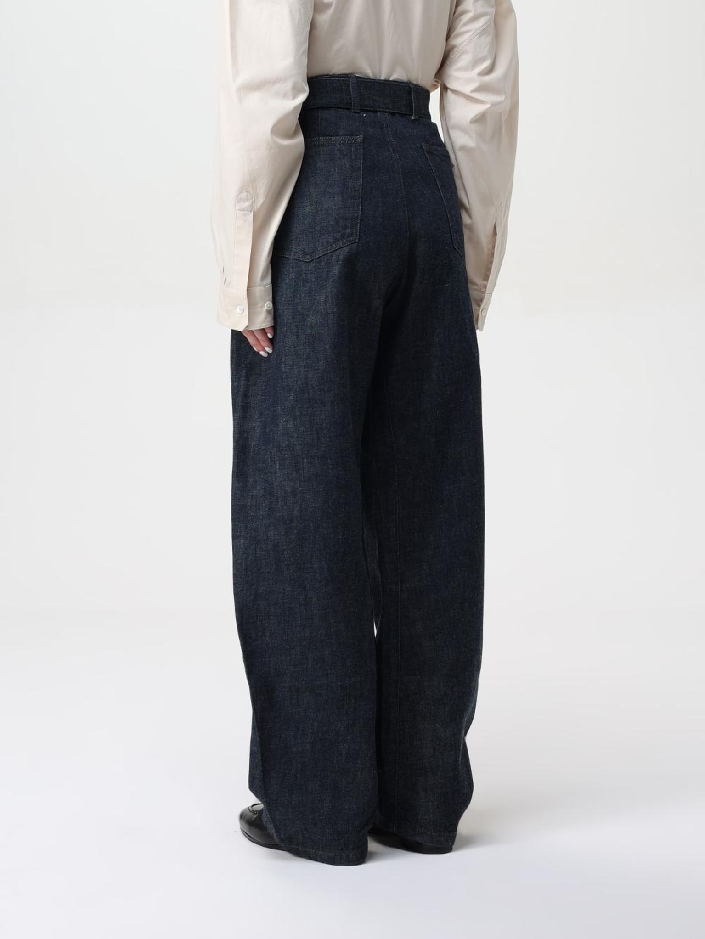 Giglio Jeans Largo In Cotone Lemaire