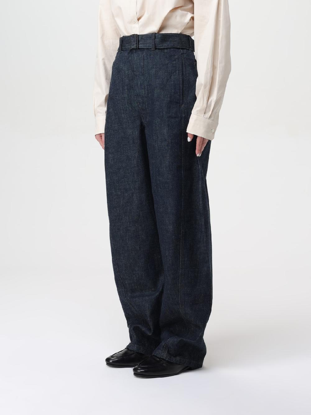 Giglio Jeans Largo In Cotone Lemaire