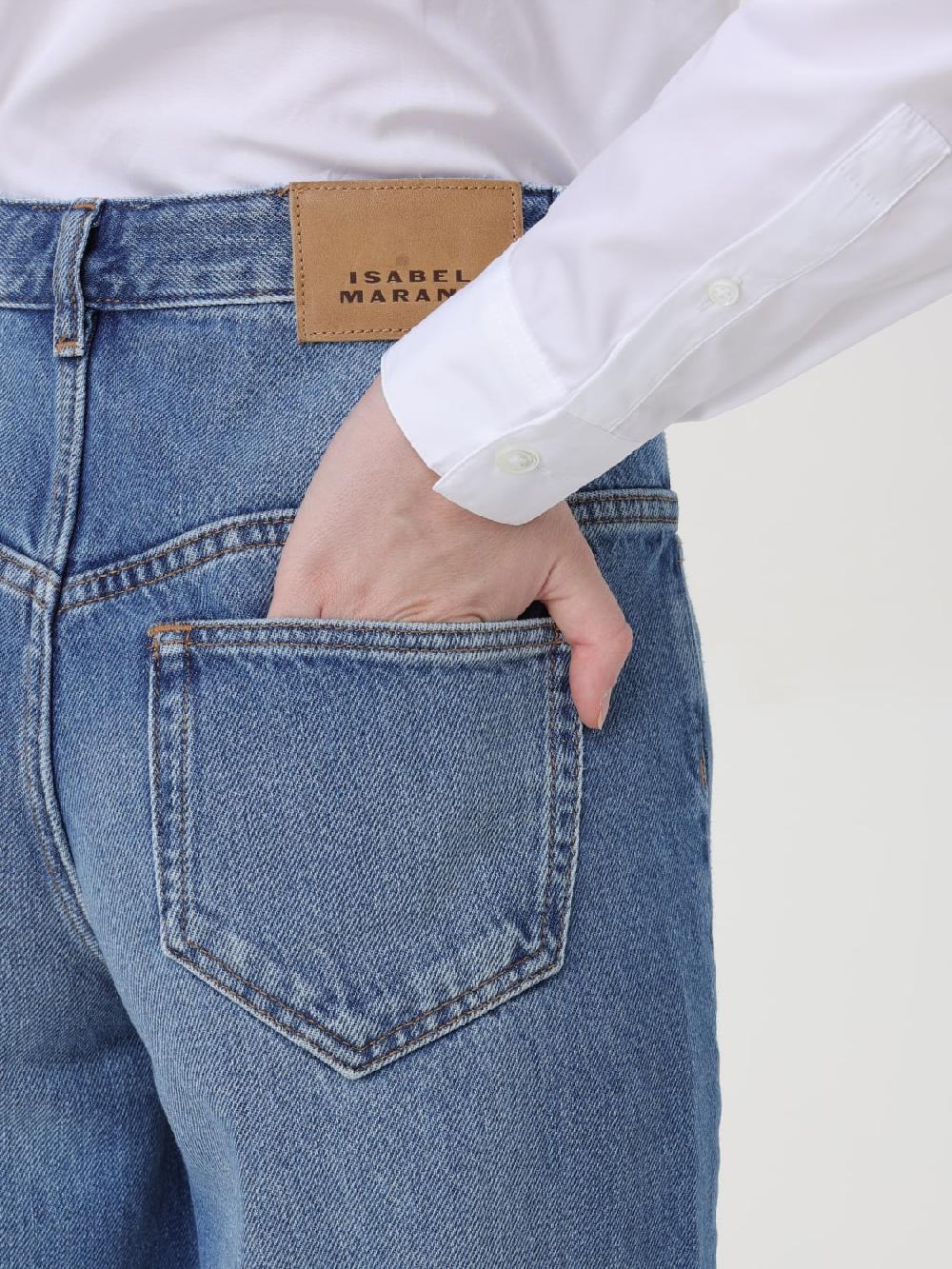Giglio Jeans Lemony A Gamba Larga Isabel Marant