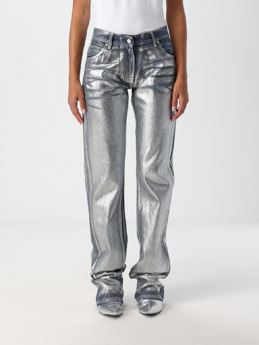 Giglio Jeans MSGM in denim laminato