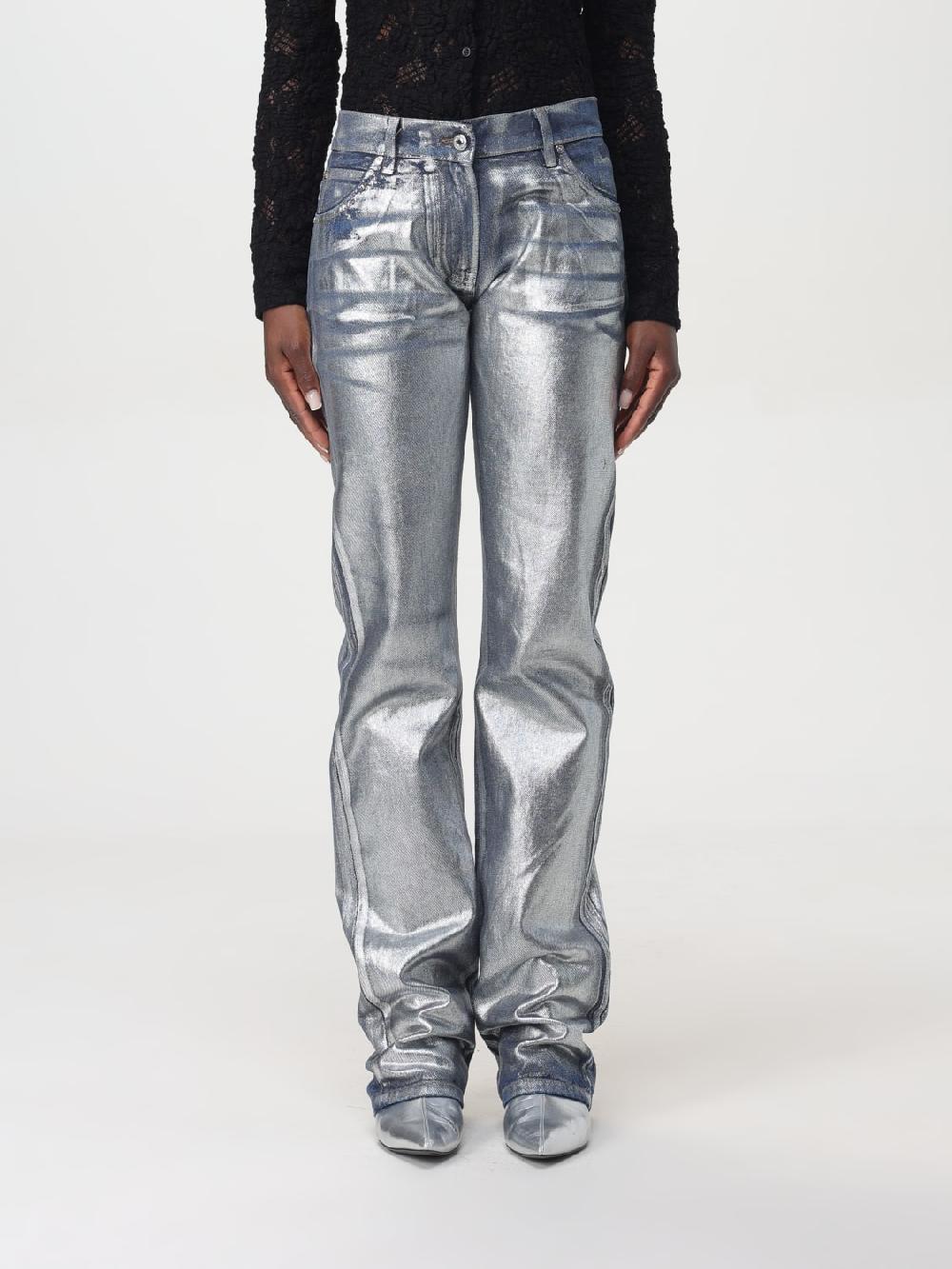 Giglio Jeans MSGM in denim laminato
