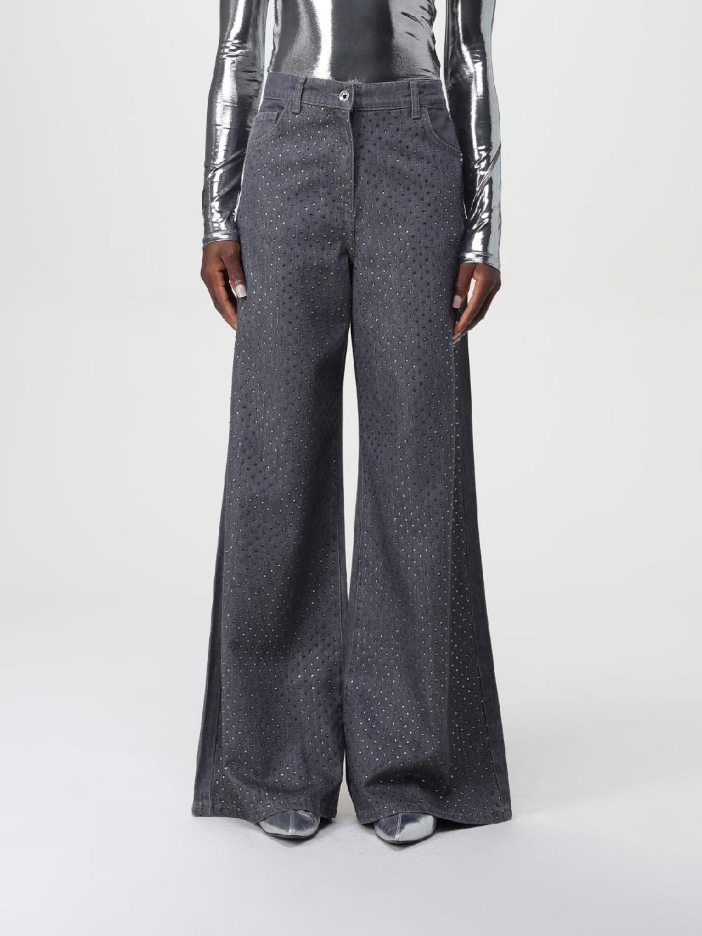 Giglio Jeans Patrizia Pepe in denim con strass