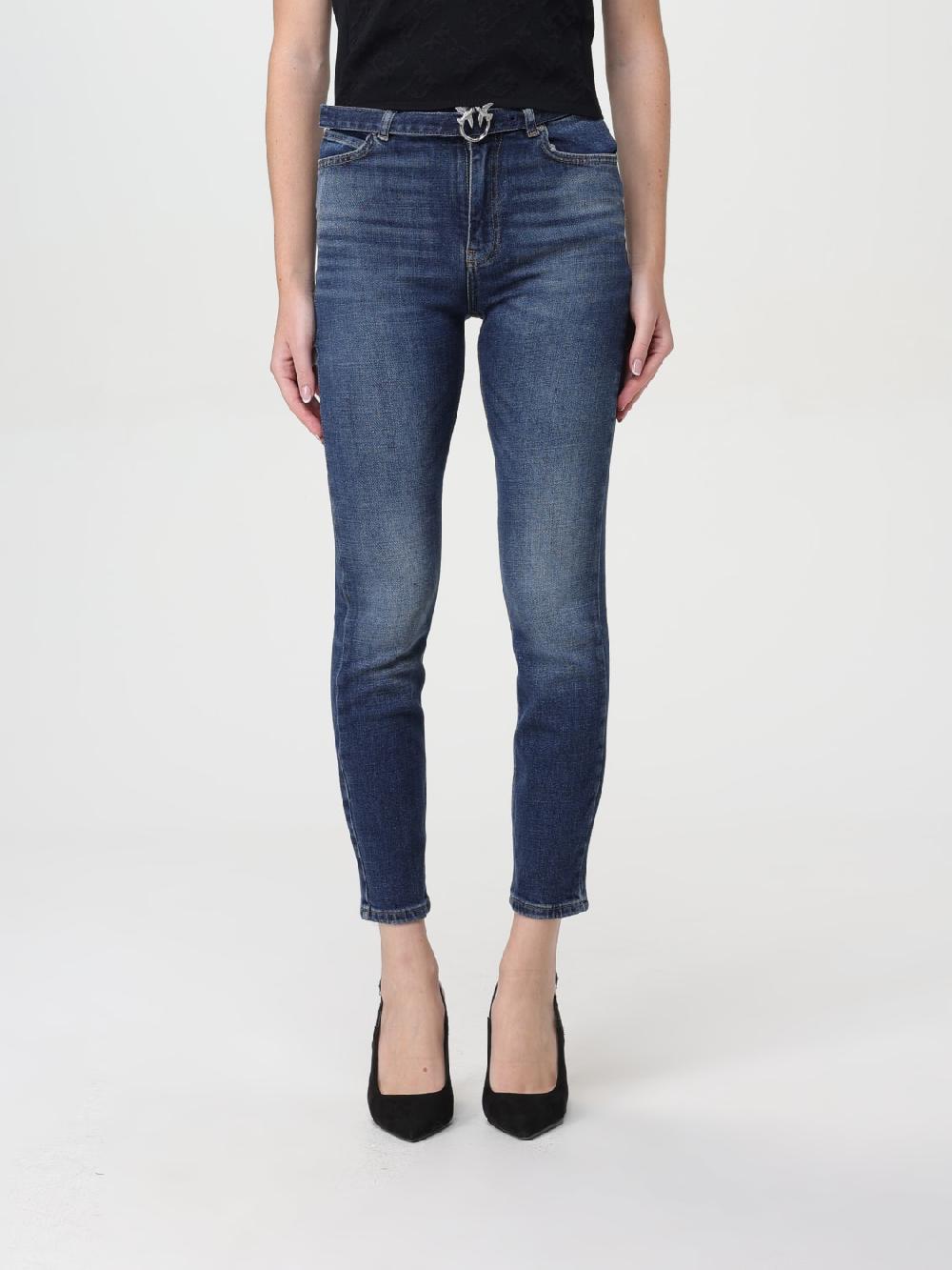 Giglio Jeans Pinko in denim di cotone