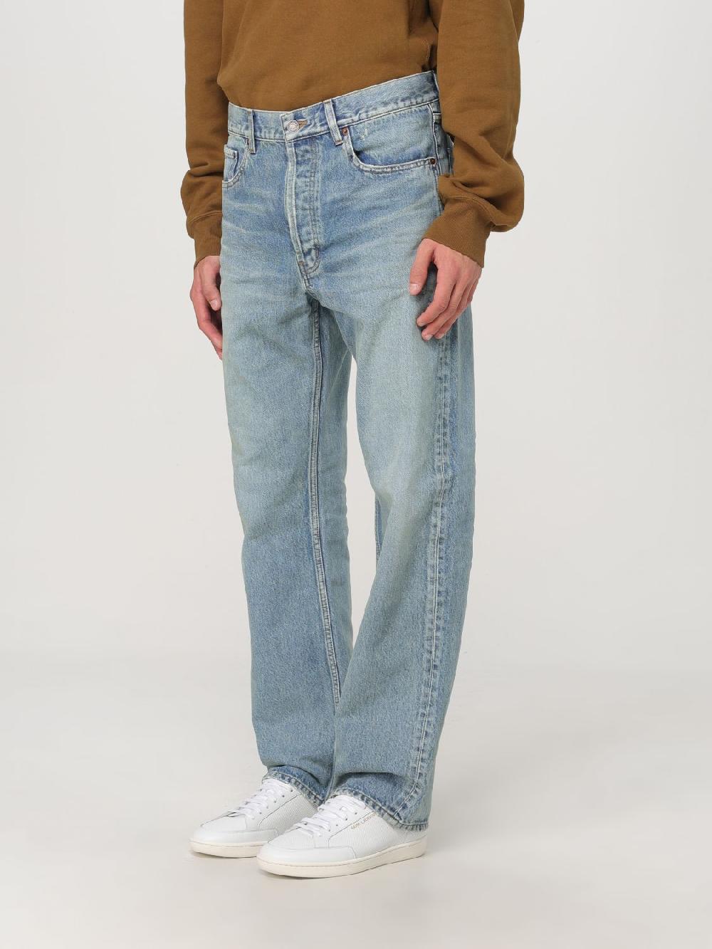 Giglio Jeans Saint Laurent In Denim Di Cotone