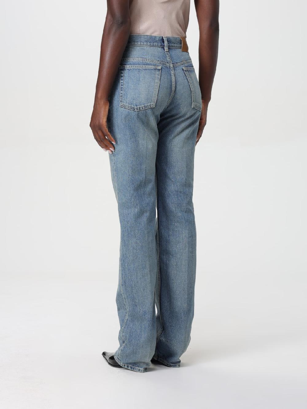 Giglio Jeans Saint Laurent In Denim Di Cotone