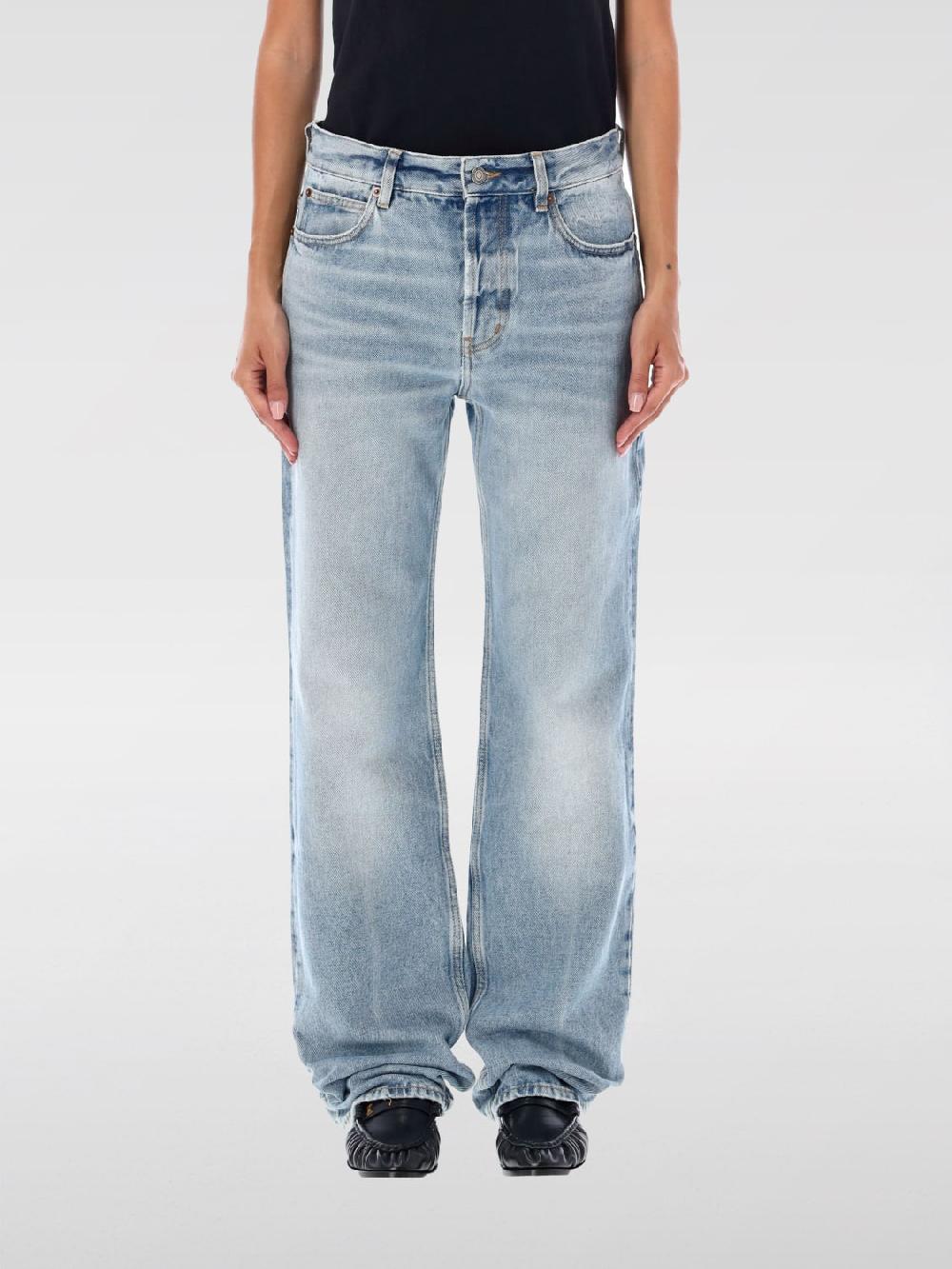 Giglio Jeans Saint Laurent in denim di cotone