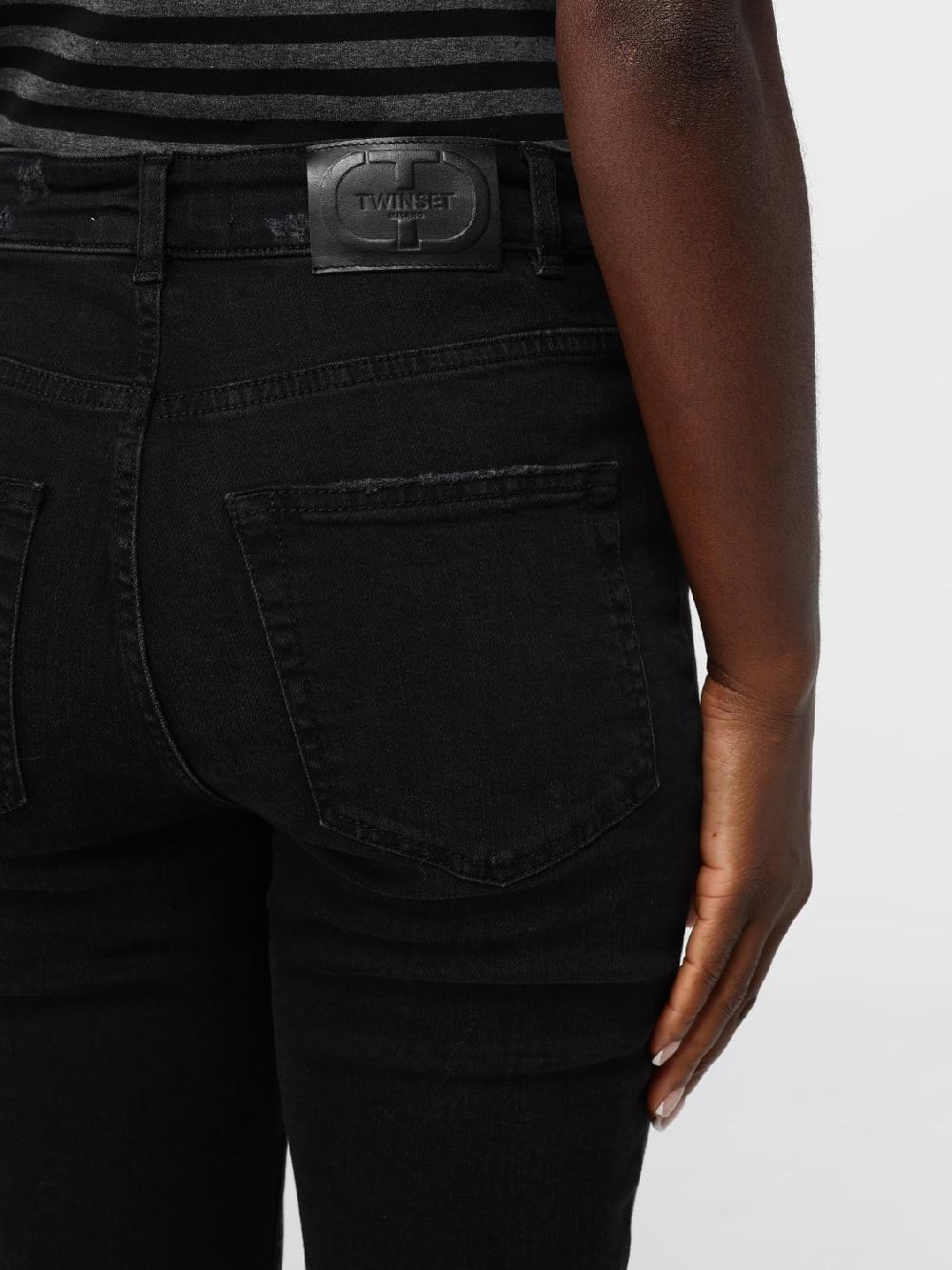 Giglio Jeans Twinset In Denim