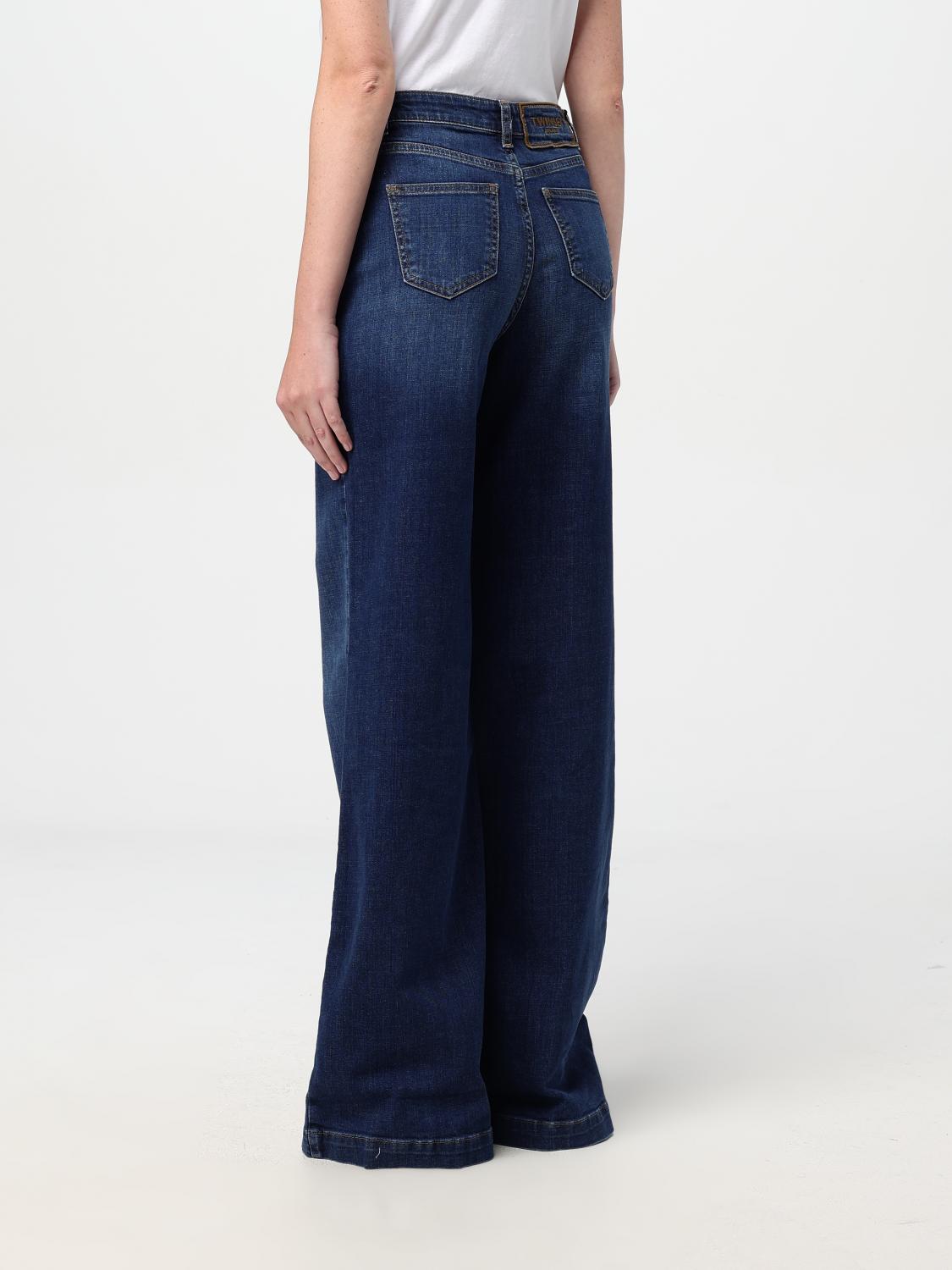 Giglio Jeans Twinset In Denim Di Cotone