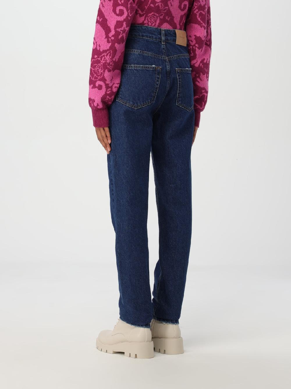 Giglio Jeans Twinset In Denim Di Cotone