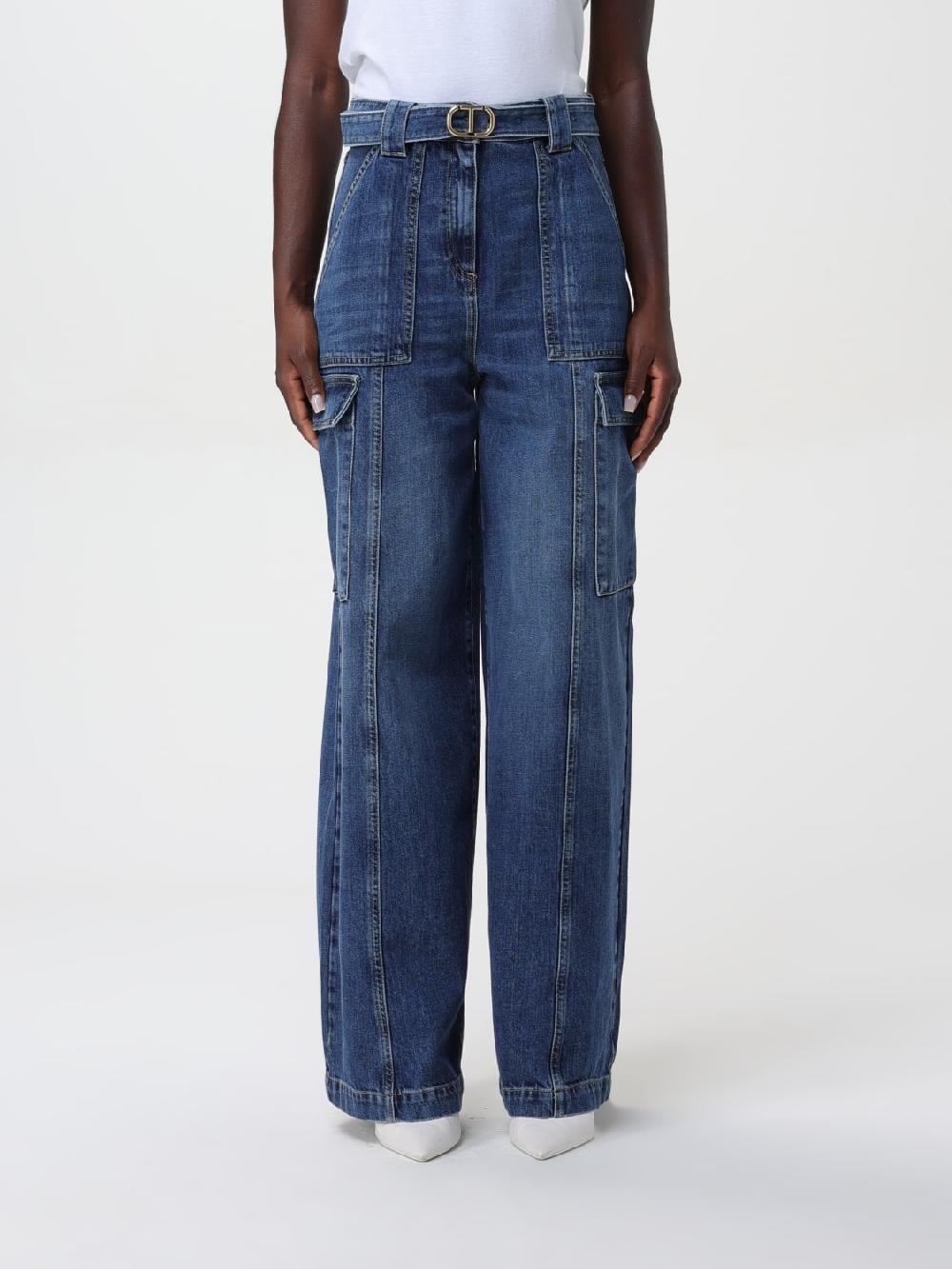Giglio Jeans Twinset in denim di cotone