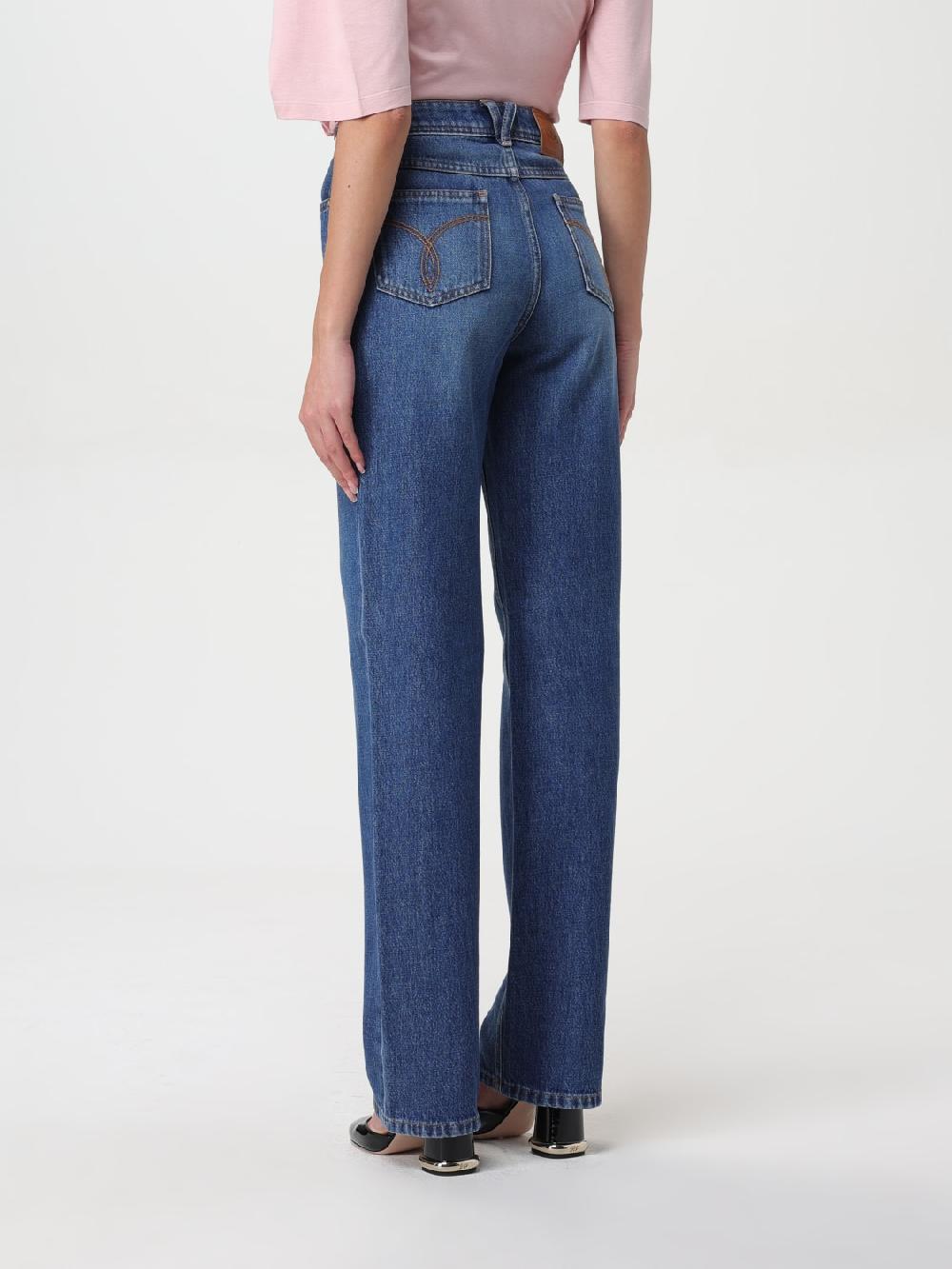 Giglio Jeans Versace In Denim Di Cotone
