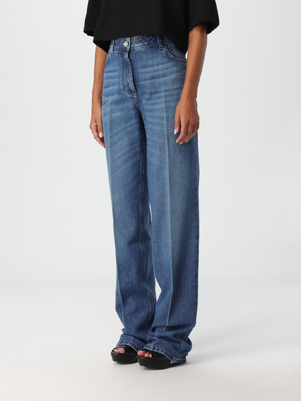 Giglio Jeans Versace In Denim Di Cotone