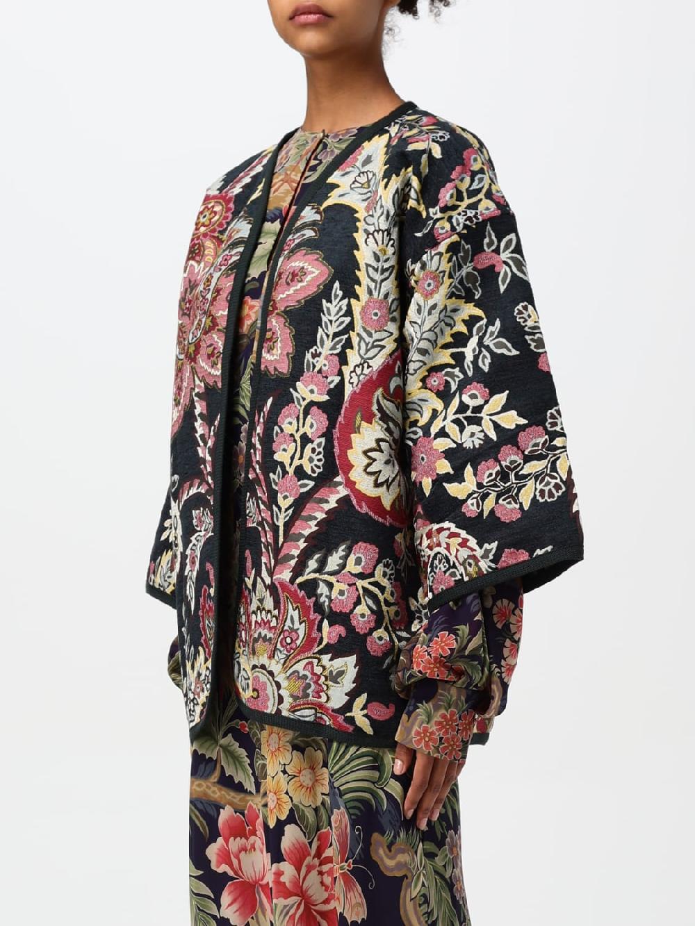 Giglio Kimono Etro In Misto Cotone E Viscosa