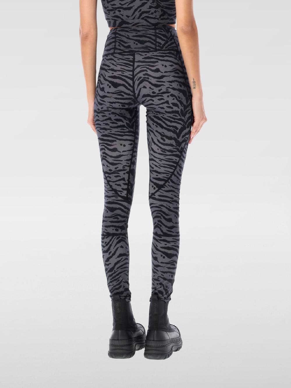 Giglio Leggings Active A Vita Alta Ganni