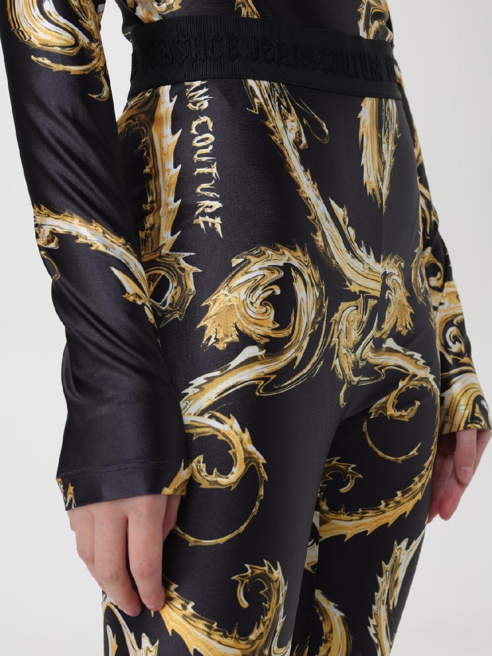 Giglio Leggings Baroque Versace Jeans Couture