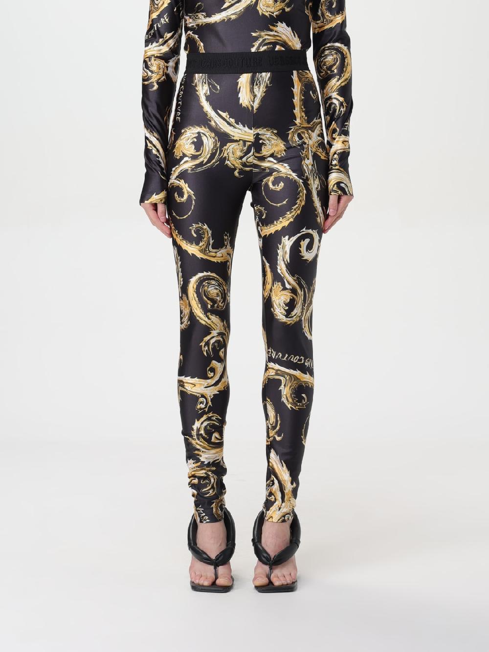 Giglio Leggings Baroque Versace Jeans Couture