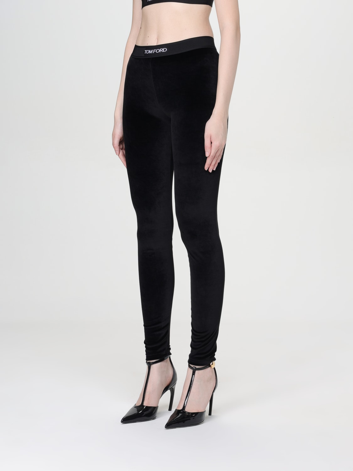 Giglio Leggings Con Logo Tom Ford
