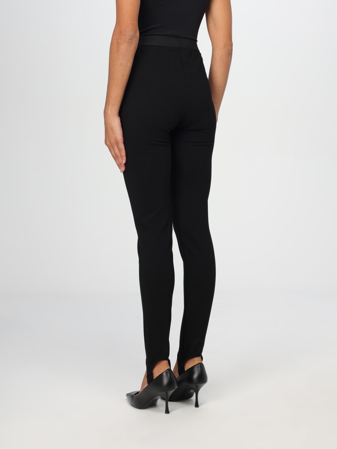 Giglio Leggings Versace In Tessuto Elasticizzato