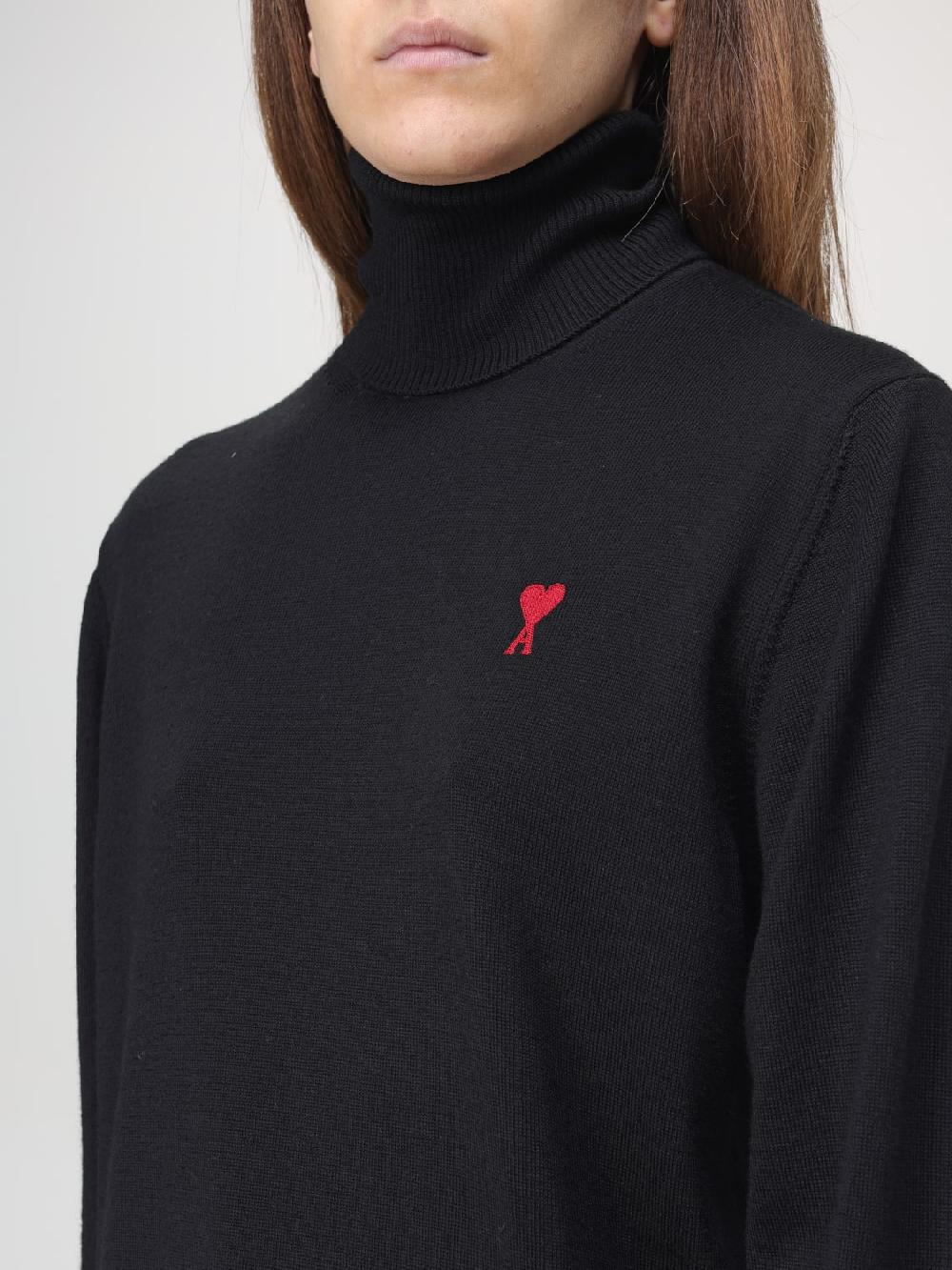 Giglio Maglia A Dolcevita Ami Paris In Lana